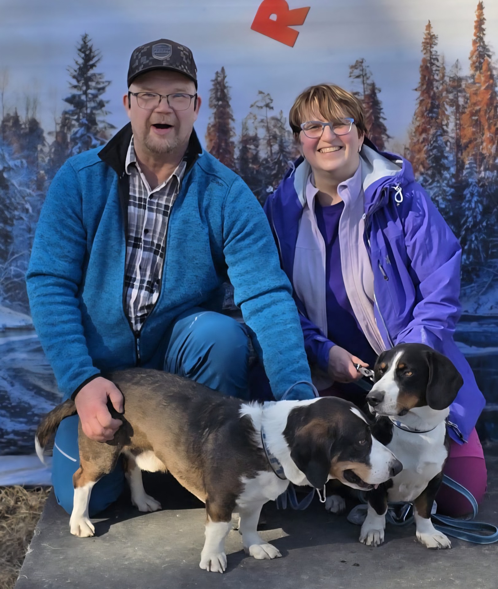 Pekka ja Lacu sekä Irma ja Nika(Pihapehtoorin Cyrus)